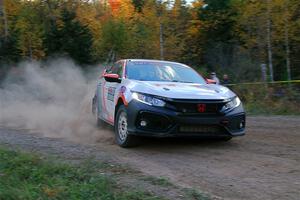 Gabriel Nieves / Oliver Kokenge Honda Civic Hatchback Sport on SS5, Far Point I.