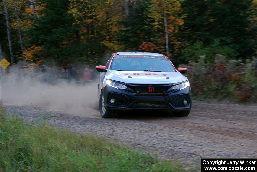 Gabriel Nieves / Oliver Kokenge Honda Civic Hatchback Sport on SS5, Far Point I.