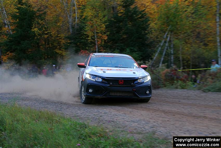 Gabriel Nieves / Oliver Kokenge Honda Civic Hatchback Sport on SS5, Far Point I.