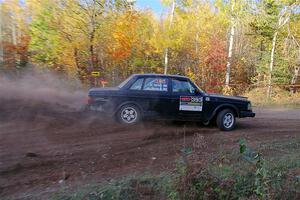 Adam Brock / Shanti Witt Volvo 244 on SS5, Far Point I.