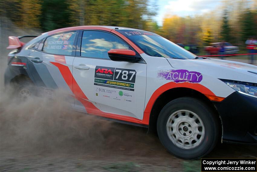 Gabriel Nieves / Oliver Kokenge Honda Civic Hatchback Sport on SS5, Far Point I.