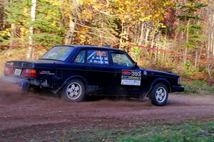 Adam Brock / Shanti Witt Volvo 244 on SS5, Far Point I.