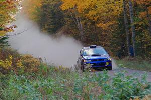 Bryan Pepp / Tim O'Brien Subaru Impreza on SS5, Far Point I.