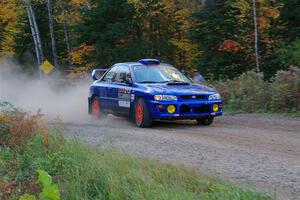 Bryan Pepp / Tim O'Brien Subaru Impreza on SS5, Far Point I.