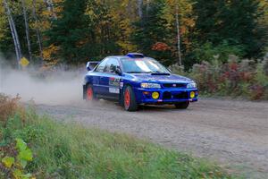 Bryan Pepp / Tim O'Brien Subaru Impreza on SS5, Far Point I.