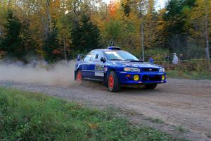 Bryan Pepp / Tim O'Brien Subaru Impreza on SS5, Far Point I.