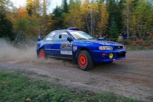 Bryan Pepp / Tim O'Brien Subaru Impreza on SS5, Far Point I.