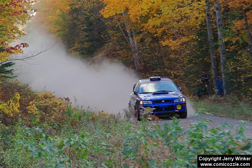 Bryan Pepp / Tim O'Brien Subaru Impreza on SS5, Far Point I.