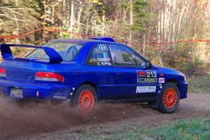 Bryan Pepp / Tim O'Brien Subaru Impreza on SS5, Far Point I.