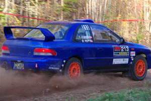 Bryan Pepp / Tim O'Brien Subaru Impreza on SS5, Far Point I.