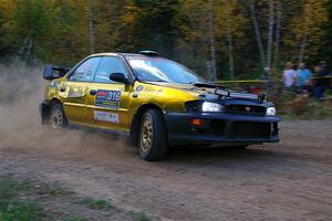 Sean Costello / Steve Blomquist-Scanlan Subaru Impreza 2.5RS on SS5, Far Point I.