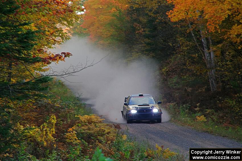 Sean Costello / Steve Blomquist-Scanlan Subaru Impreza 2.5RS on SS5, Far Point I.