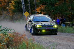 Chase Blakely / Mike Callaway VW GTI GTX on SS5, Far Point I.