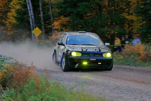 Chase Blakely / Mike Callaway VW GTI GTX on SS5, Far Point I.