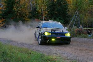 Chase Blakely / Mike Callaway VW GTI GTX on SS5, Far Point I.