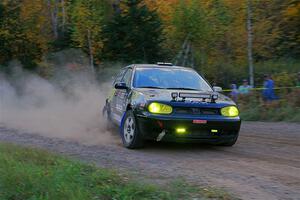 Chase Blakely / Mike Callaway VW GTI GTX on SS5, Far Point I.