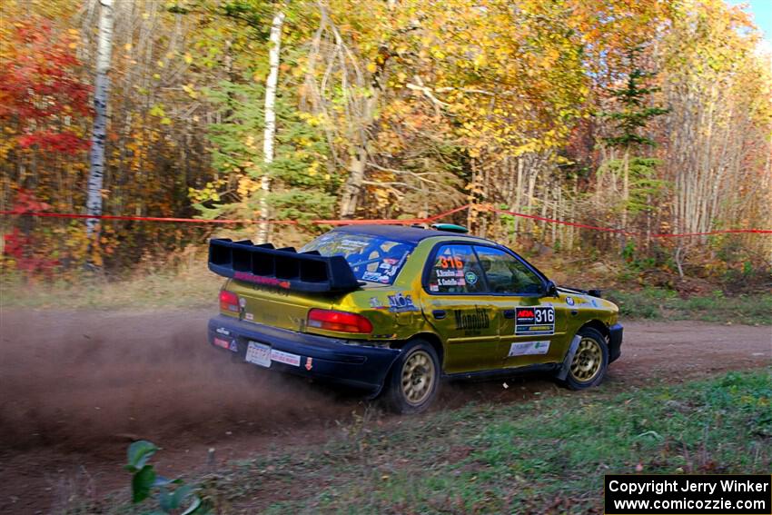 Sean Costello / Steve Blomquist-Scanlan Subaru Impreza 2.5RS on SS5, Far Point I.