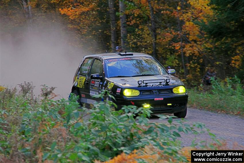 Chase Blakely / Mike Callaway VW GTI GTX on SS5, Far Point I.