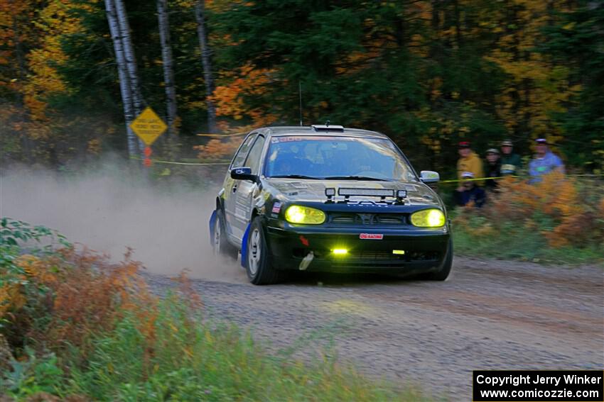 Chase Blakely / Mike Callaway VW GTI GTX on SS5, Far Point I.