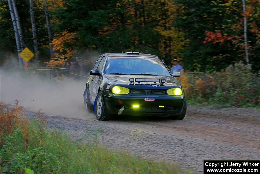 Chase Blakely / Mike Callaway VW GTI GTX on SS5, Far Point I.