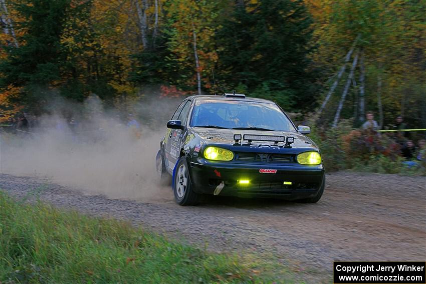 Chase Blakely / Mike Callaway VW GTI GTX on SS5, Far Point I.