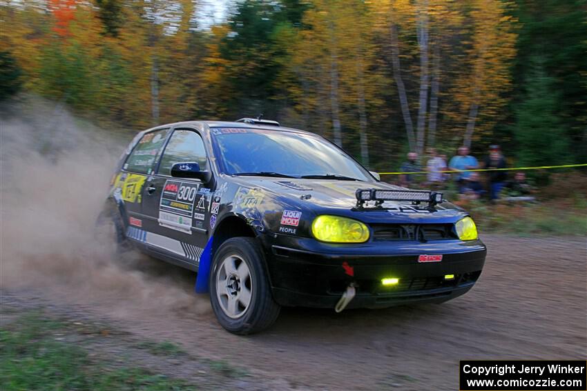 Chase Blakely / Mike Callaway VW GTI GTX on SS5, Far Point I.