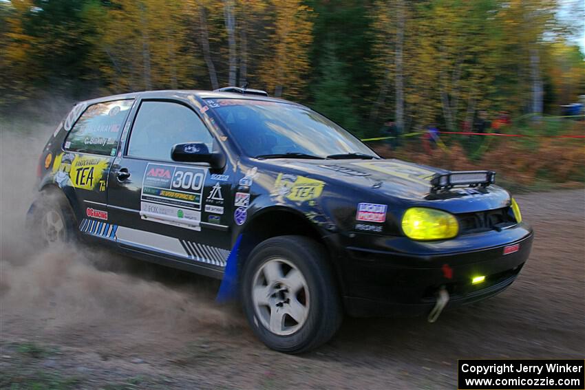 Chase Blakely / Mike Callaway VW GTI GTX on SS5, Far Point I.