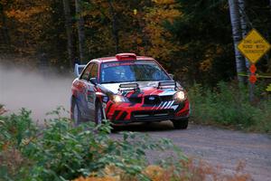 Andrew Layton / Joe Layton Subaru Impreza on SS5, Far Point I.