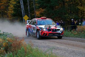 Andrew Layton / Joe Layton Subaru Impreza on SS5, Far Point I.