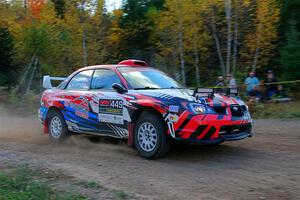 Andrew Layton / Joe Layton Subaru Impreza on SS5, Far Point I.