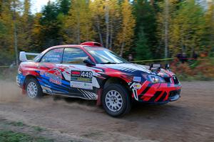 Andrew Layton / Joe Layton Subaru Impreza on SS5, Far Point I.