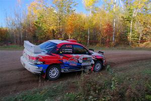 Andrew Layton / Joe Layton Subaru Impreza on SS5, Far Point I.