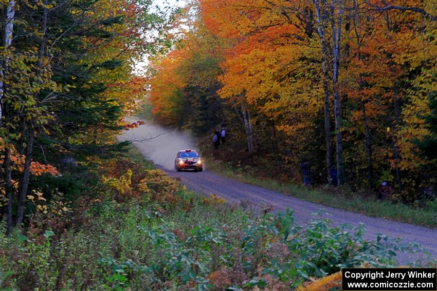 Andrew Layton / Joe Layton Subaru Impreza on SS5, Far Point I.