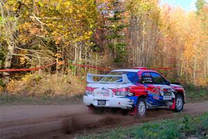 Andrew Layton / Joe Layton Subaru Impreza on SS5, Far Point I.