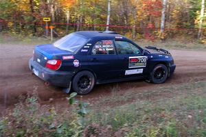 Brian Atwood / Kenny Michels Subaru Impreza on SS5, Far Point I.