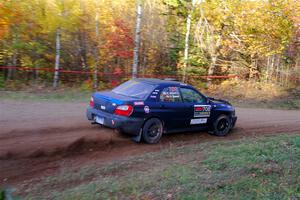 Brian Atwood / Kenny Michels Subaru Impreza on SS5, Far Point I.