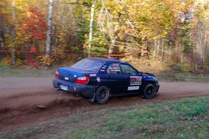 Brian Atwood / Kenny Michels Subaru Impreza on SS5, Far Point I.