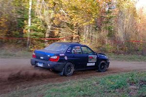 Brian Atwood / Kenny Michels Subaru Impreza on SS5, Far Point I.