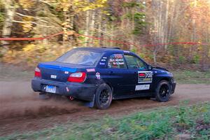 Brian Atwood / Kenny Michels Subaru Impreza on SS5, Far Point I.