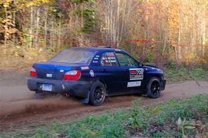 Brian Atwood / Kenny Michels Subaru Impreza on SS5, Far Point I.