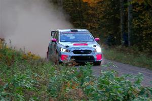 Brad Hayosh / Neil Moser Subaru WRX STi on SS5, Far Point I.