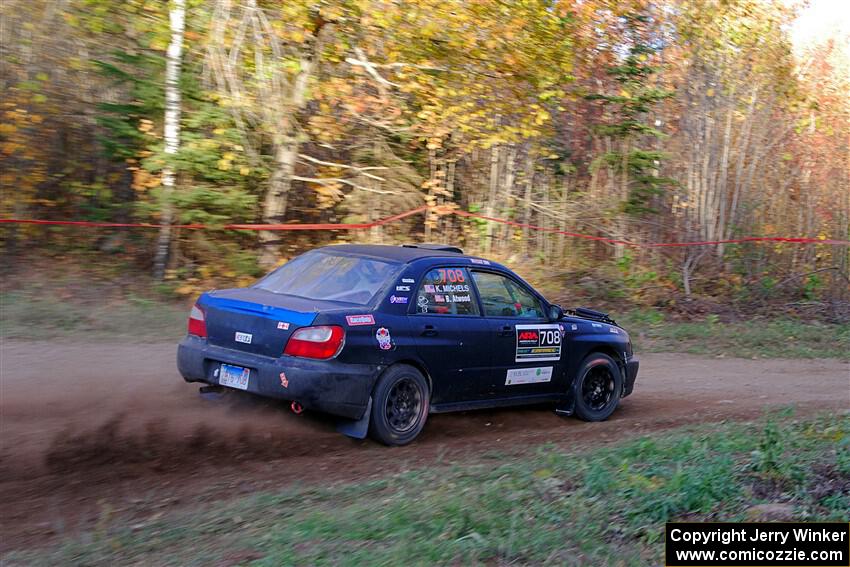 Brian Atwood / Kenny Michels Subaru Impreza on SS5, Far Point I.