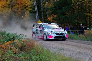 Brad Hayosh / Neil Moser Subaru WRX STi on SS5, Far Point I.