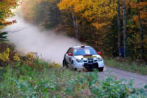 Jason Cook / Maggie Tu Subaru WRX on SS5, Far Point I.