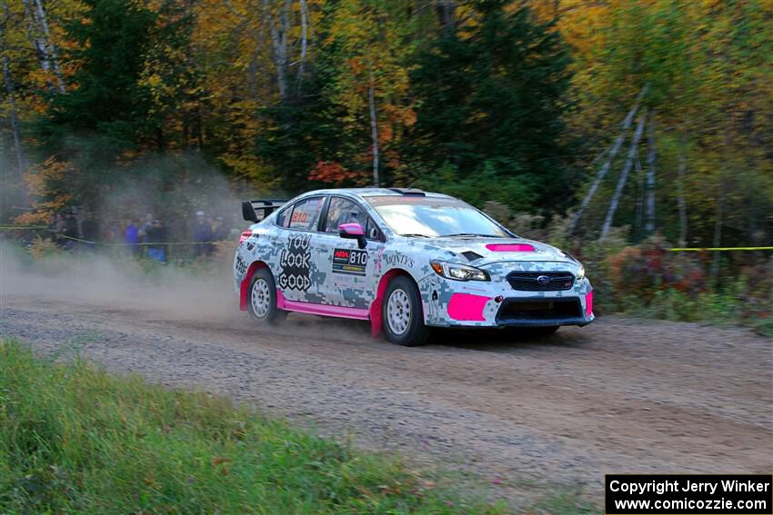 Brad Hayosh / Neil Moser Subaru WRX STi on SS5, Far Point I.