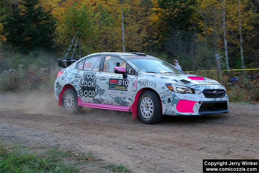 Brad Hayosh / Neil Moser Subaru WRX STi on SS5, Far Point I.