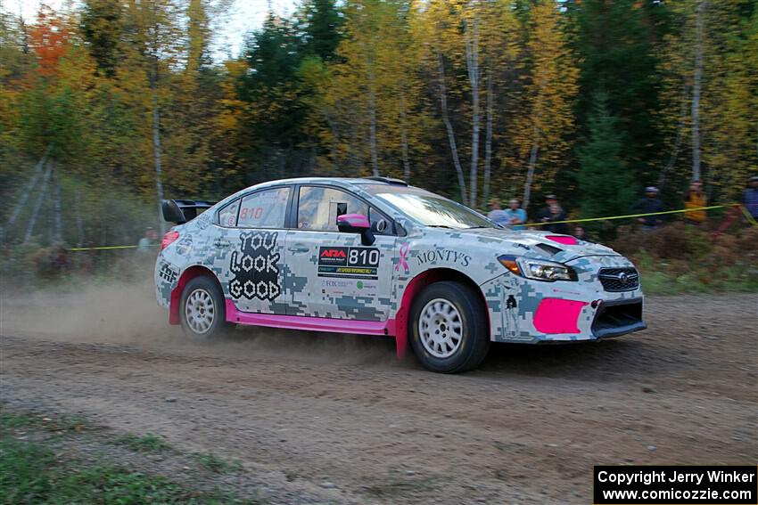 Brad Hayosh / Neil Moser Subaru WRX STi on SS5, Far Point I.