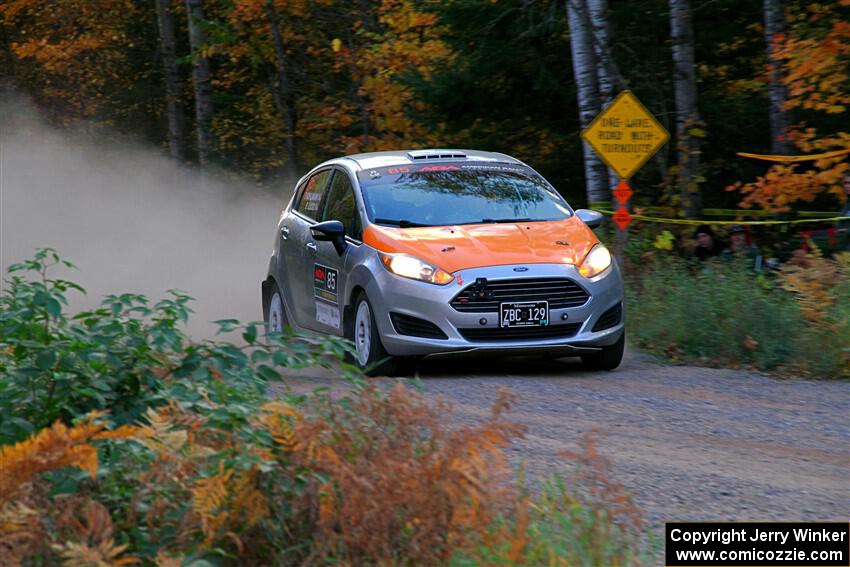 Brent Lucio / Tim Kohlmann Ford Fiesta on SS5, Far Point I.