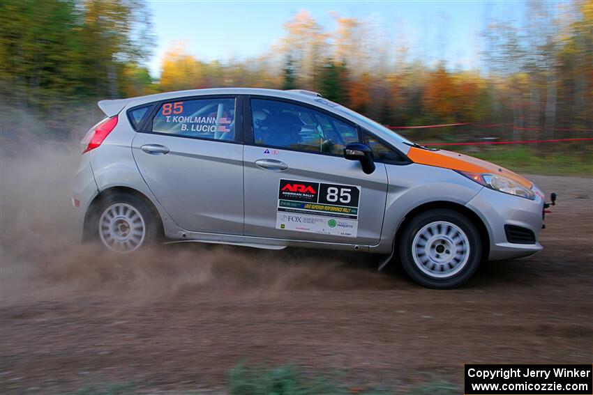 Brent Lucio / Tim Kohlmann Ford Fiesta on SS5, Far Point I.