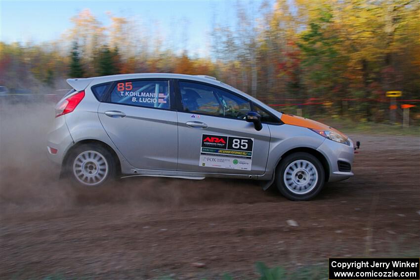 Brent Lucio / Tim Kohlmann Ford Fiesta on SS5, Far Point I.